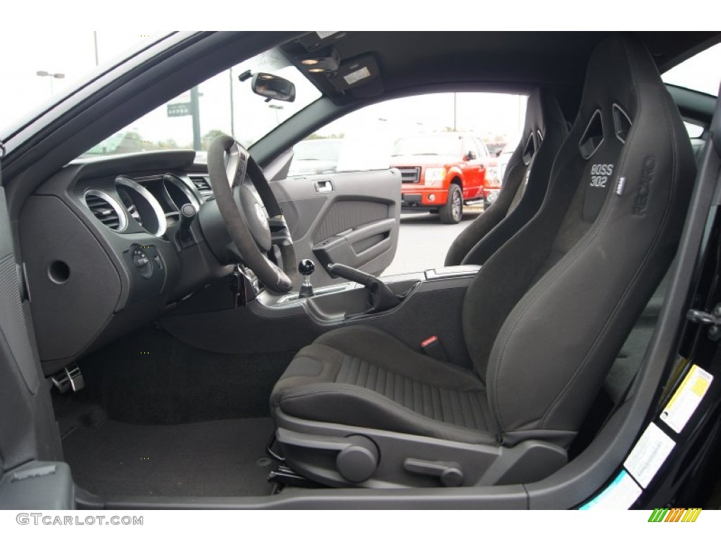 2013 Ford Mustang Boss 302 Laguna Seca Front Seat Photo #72913980