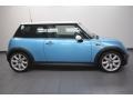 2003 Electric Blue Metallic Mini Cooper S Hardtop  photo #7