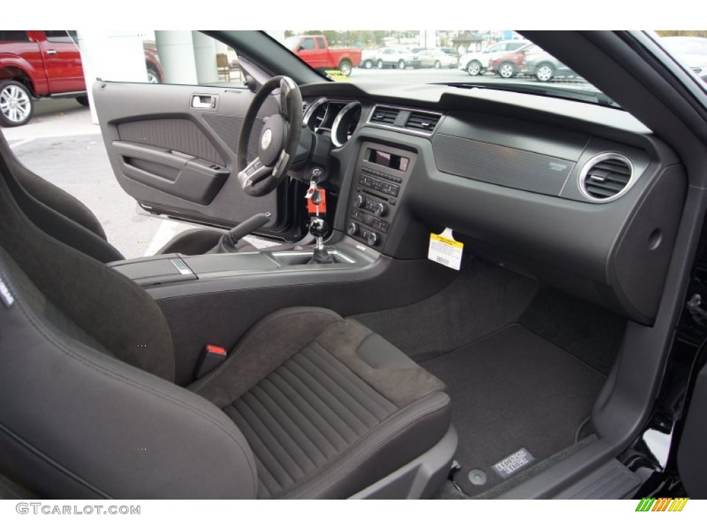 2013 Ford Mustang Boss 302 Laguna Seca Charcoal Black/Recaro Sport Seats Dashboard Photo #72914074