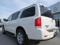 2012 Blizzard White Nissan Armada SV  photo #3