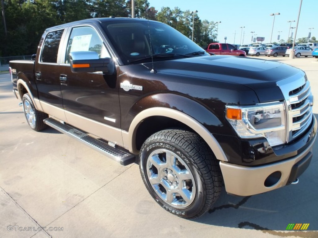 Kodiak Brown Metallic 2013 Ford F150 King Ranch SuperCrew 4x4 Exterior Photo #72915331