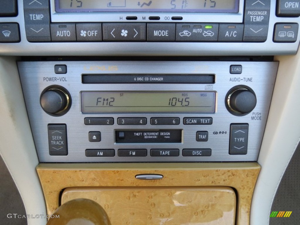 2005 Lexus SC 430 Audio System Photo #72915394