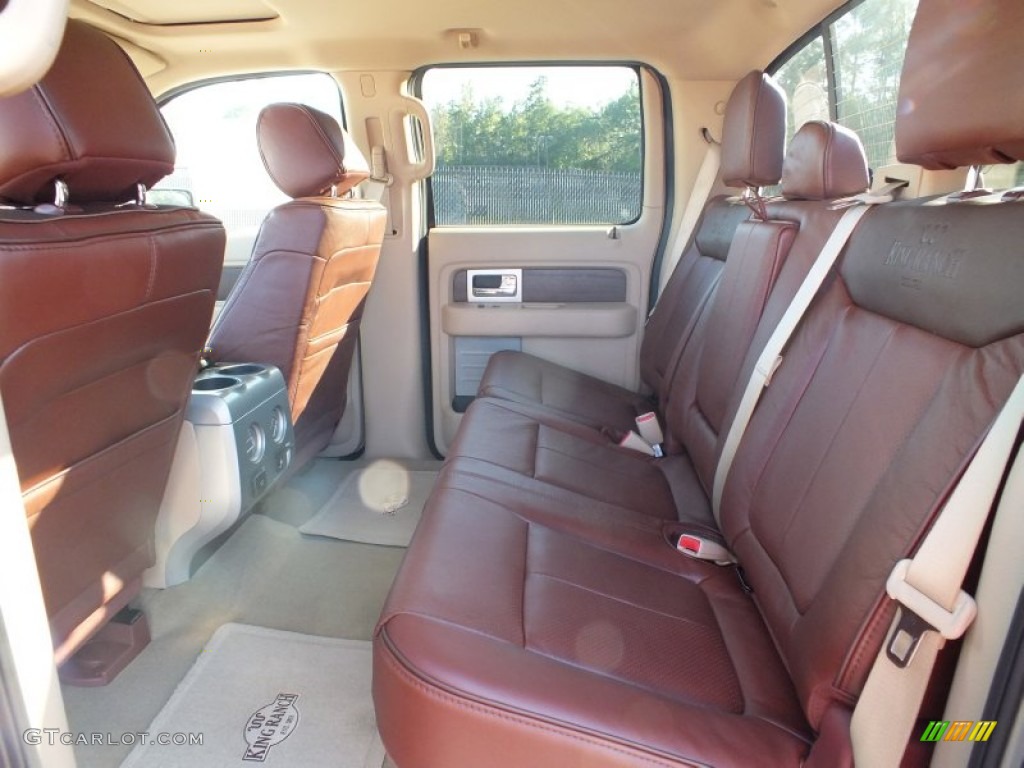 King Ranch Chaparral Leather Interior 2013 Ford F150 King Ranch SuperCrew 4x4 Photo #72915411