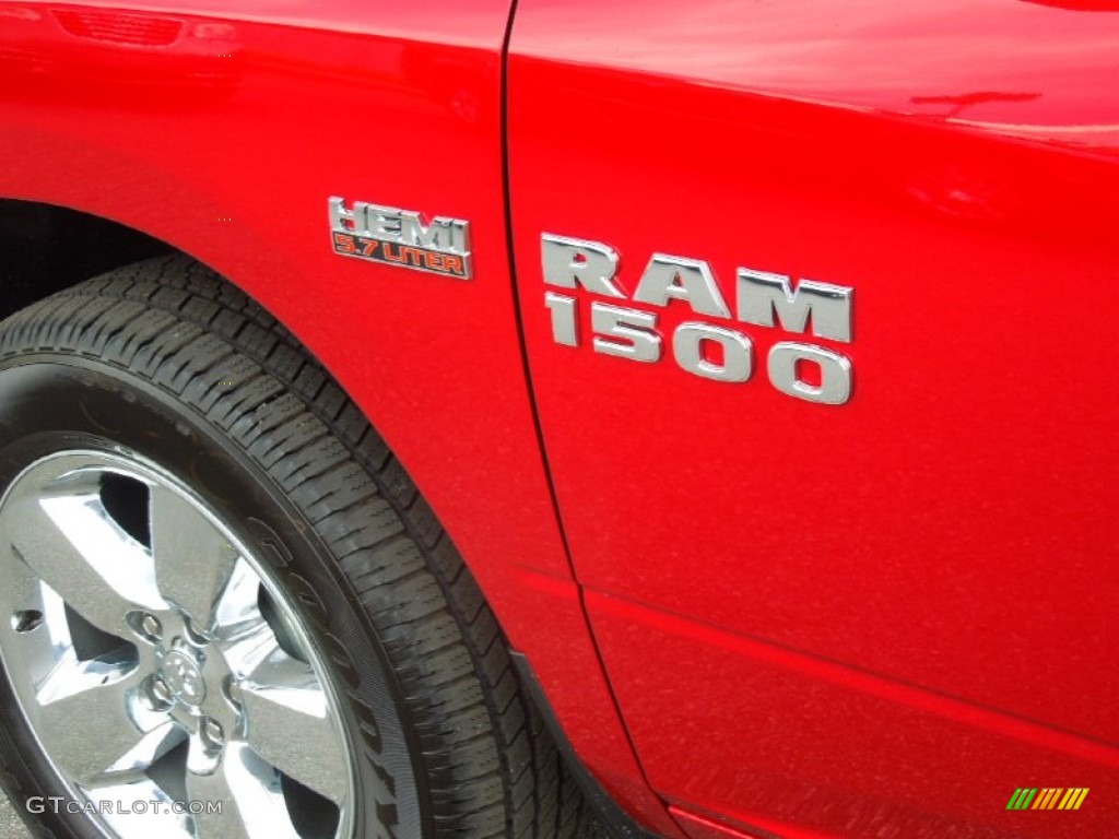 2013 Ram 1500 Big Horn Crew Cab 4x4 Marks and Logos Photo #72916349