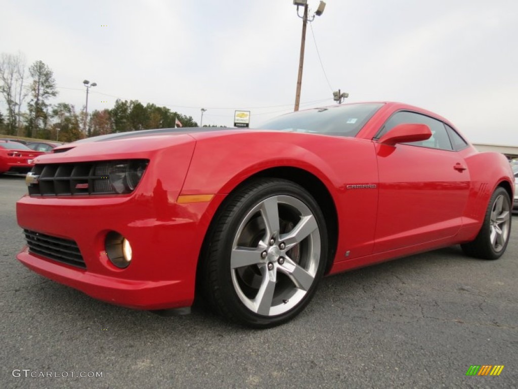 Victory Red 2010 Chevrolet Camaro SS/RS Coupe Exterior Photo #72916432