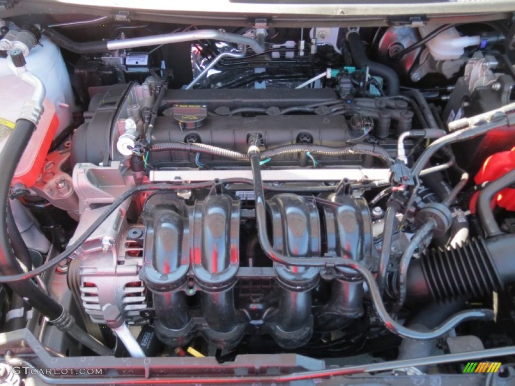 2013 Ford Fiesta S Hatchback 1.6 Liter DOHC 16-Valve Ti-VCT Duratec 4 Cylinder Engine Photo #72916732