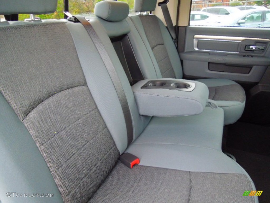Black/Diesel Gray Interior 2013 Ram 1500 Big Horn Crew Cab 4x4 Photo #72916744