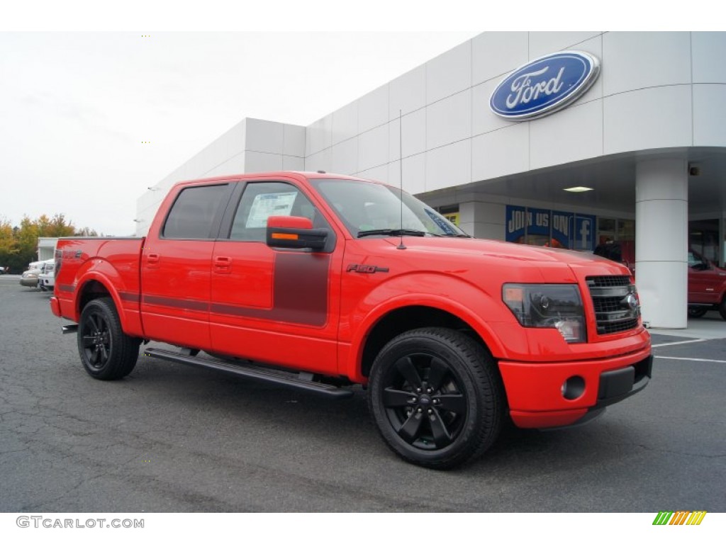 2013 F150 FX2 SuperCrew - Race Red / FX Sport Appearance Black/Red photo #1