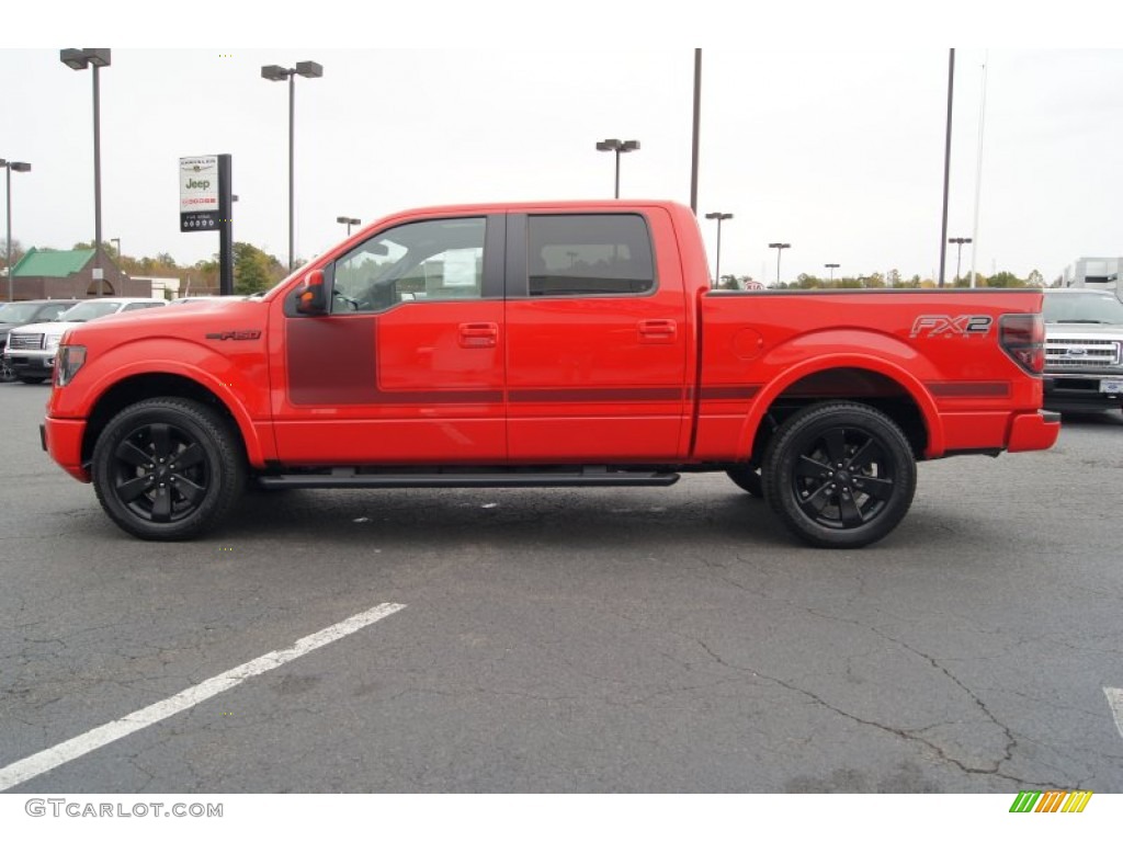 2013 F150 FX2 SuperCrew - Race Red / FX Sport Appearance Black/Red photo #5