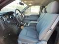 Steel Gray Front Seat Photo for 2013 Ford F150 #72917551