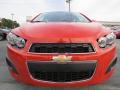 2013 Inferno Orange Metallic Chevrolet Sonic LT Hatch  photo #2