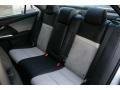 2012 Toyota Camry Black/Ash Interior Rear Seat Photo