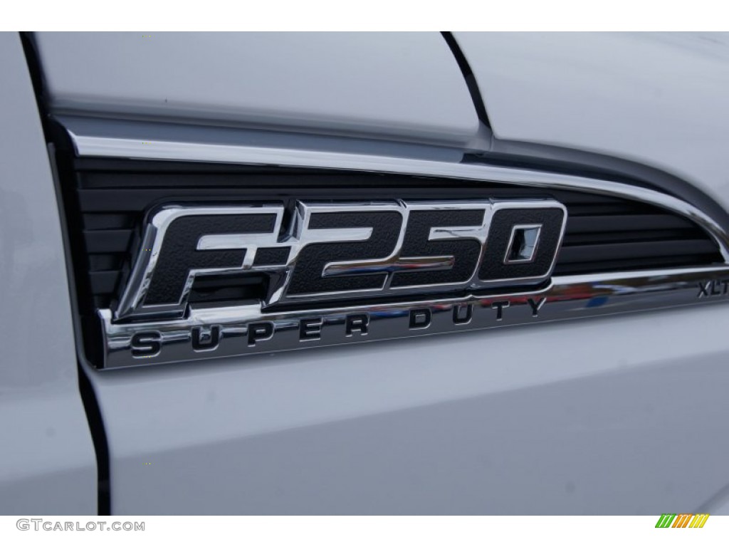 2012 Ford F250 Super Duty XLT SuperCab 4x4 Marks and Logos Photo #72919798