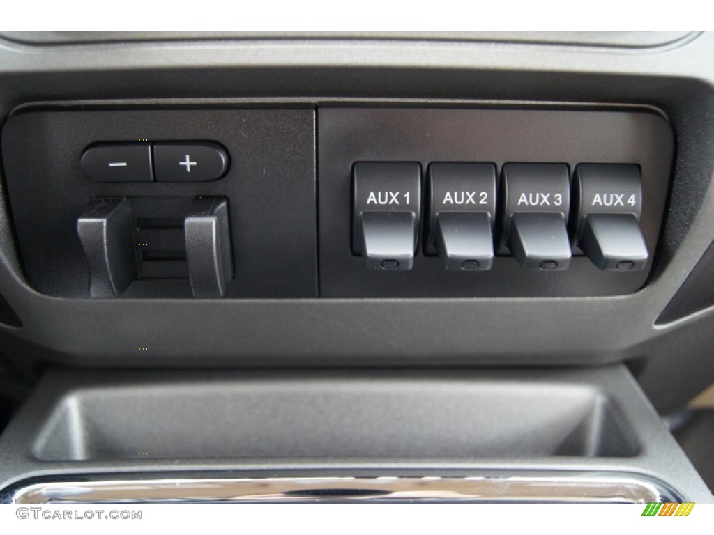 2012 Ford F250 Super Duty XLT SuperCab 4x4 Controls Photo #72920134