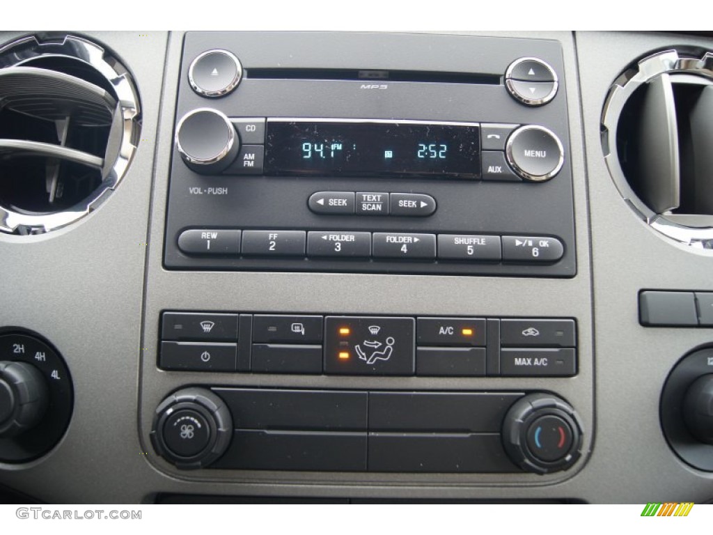 2012 Ford F250 Super Duty XLT SuperCab 4x4 Controls Photo #72920161