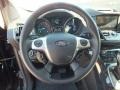 Charcoal Black Steering Wheel Photo for 2013 Ford Escape #72920177