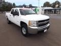 2009 Summit White Chevrolet Silverado 2500HD Work Truck Crew Cab 4x4  photo #7