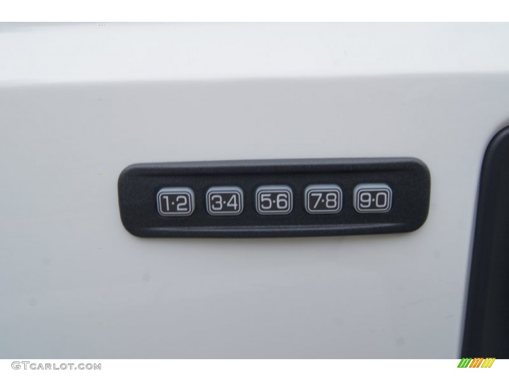 Keyless entry pad 2012 Ford F250 Super Duty XLT SuperCab 4x4 Parts