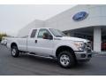 2012 Oxford White Ford F250 Super Duty XLT SuperCab 4x4  photo #1