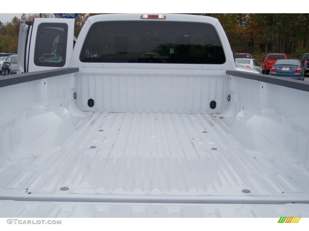 2012 F250 Super Duty XLT SuperCab 4x4 - Oxford White / Adobe photo #23