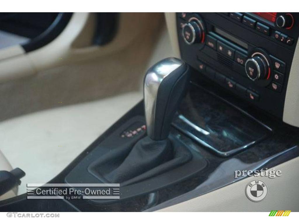 2007 3 Series 328xi Coupe - Monaco Blue Metallic / Cream Beige photo #17