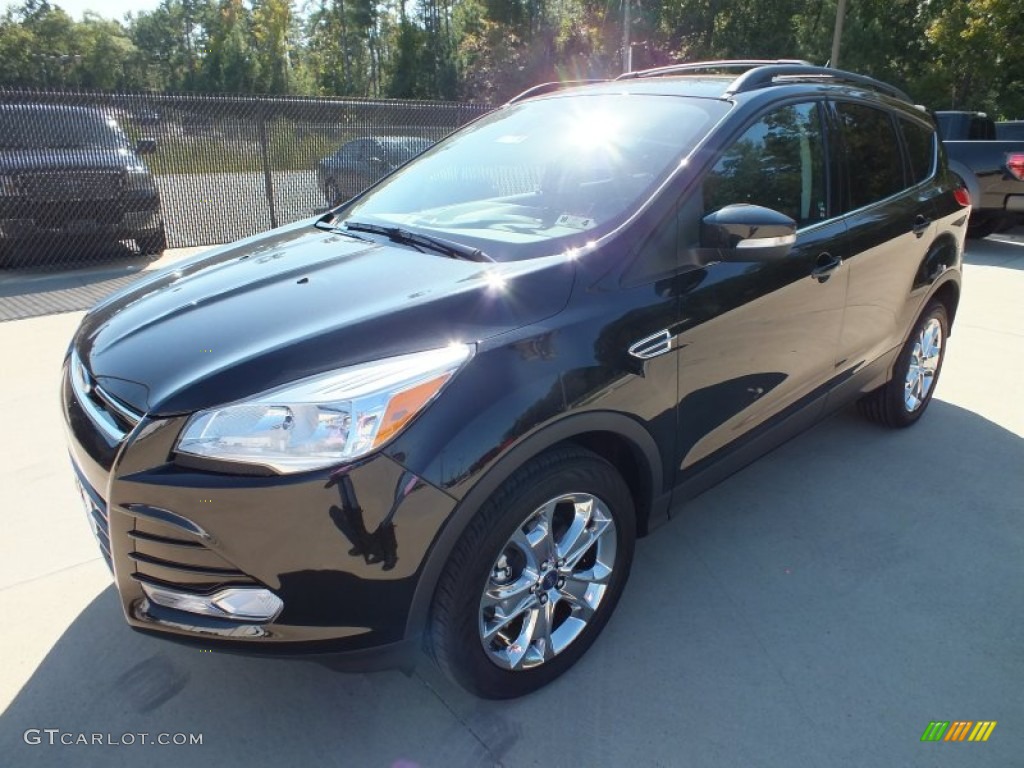 2013 Escape SEL 1.6L EcoBoost - Tuxedo Black Metallic / Charcoal Black photo #7