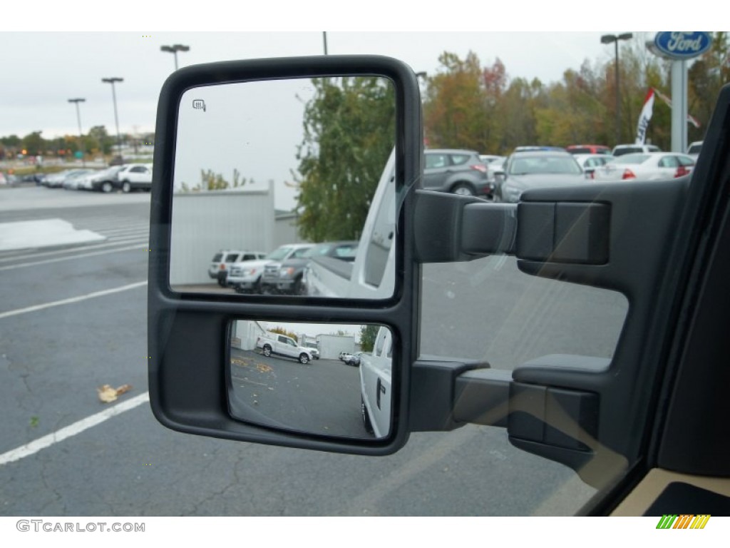 2012 F250 Super Duty XLT SuperCab 4x4 - Oxford White / Adobe photo #42