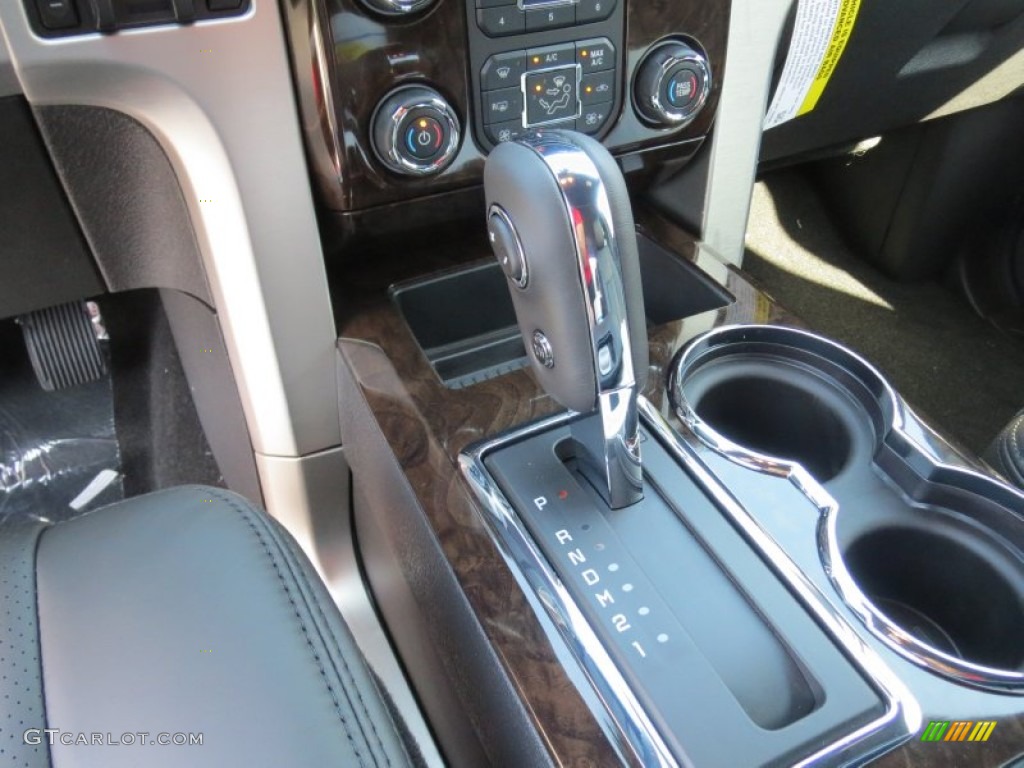 2013 F150 Platinum SuperCrew - Ruby Red Metallic / Black photo #30