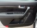 Black 2012 Kia Sorento LX V6 AWD Door Panel