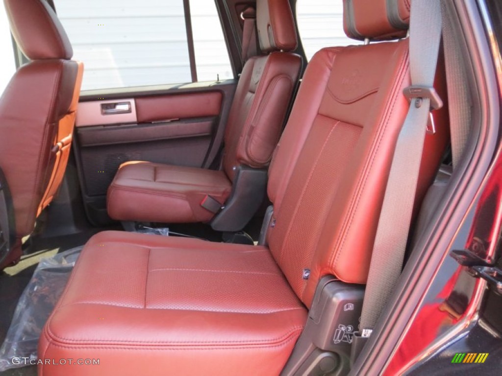 2013 Ford Expedition King Ranch 4x4 Rear Seat Photo #72922462