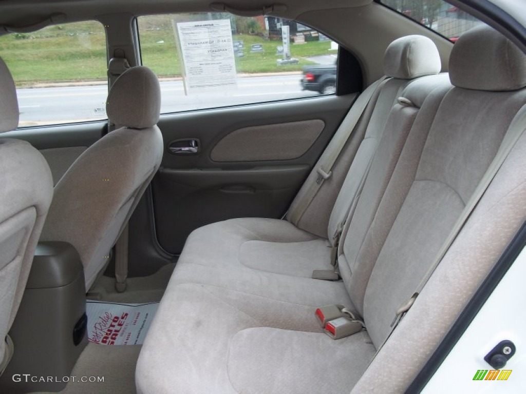 2002 Sonata  - White Pearl / Beige photo #5