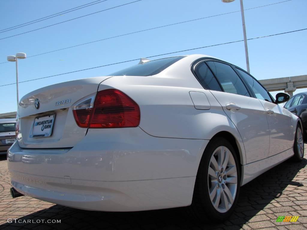 2008 3 Series 328i Sedan - Alpine White / Black photo #5