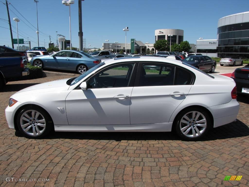 2008 3 Series 328i Sedan - Alpine White / Black photo #10