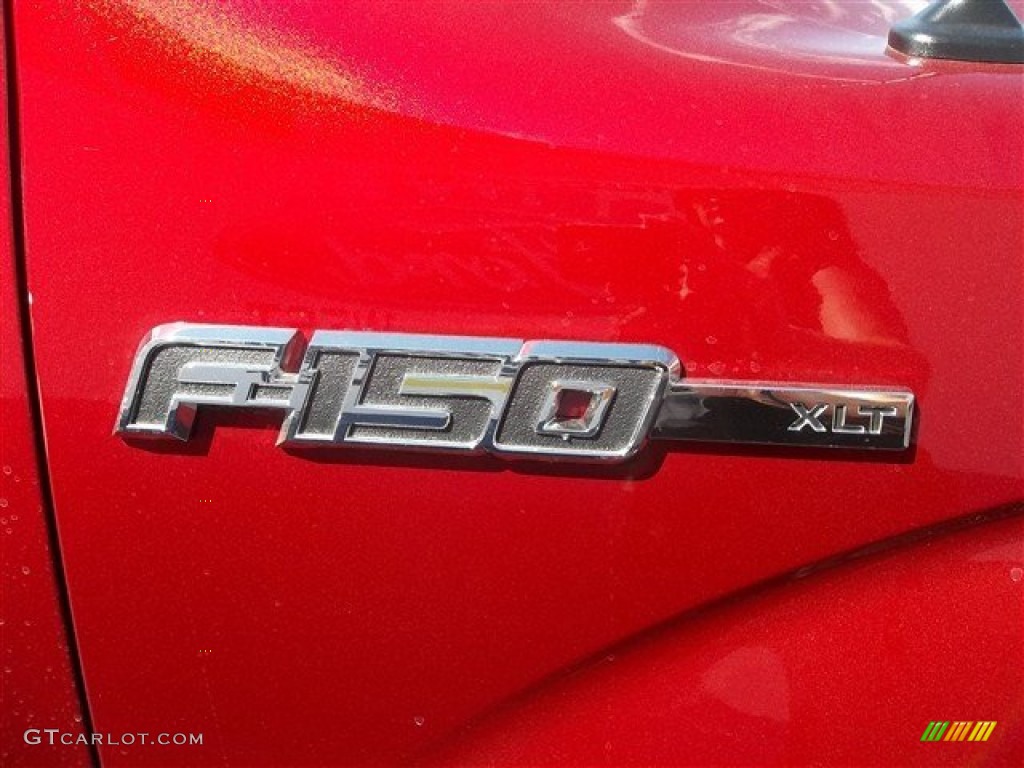 2013 F150 XLT SuperCrew - Ruby Red Metallic / Adobe photo #16