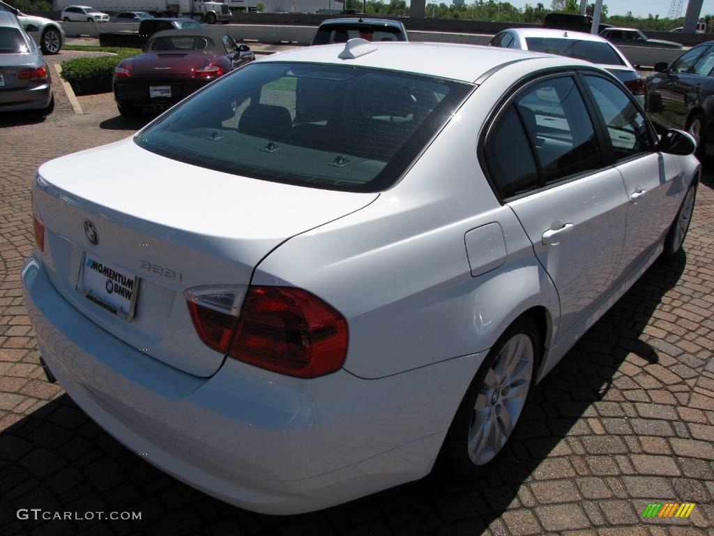 2008 3 Series 328i Sedan - Alpine White / Black photo #13
