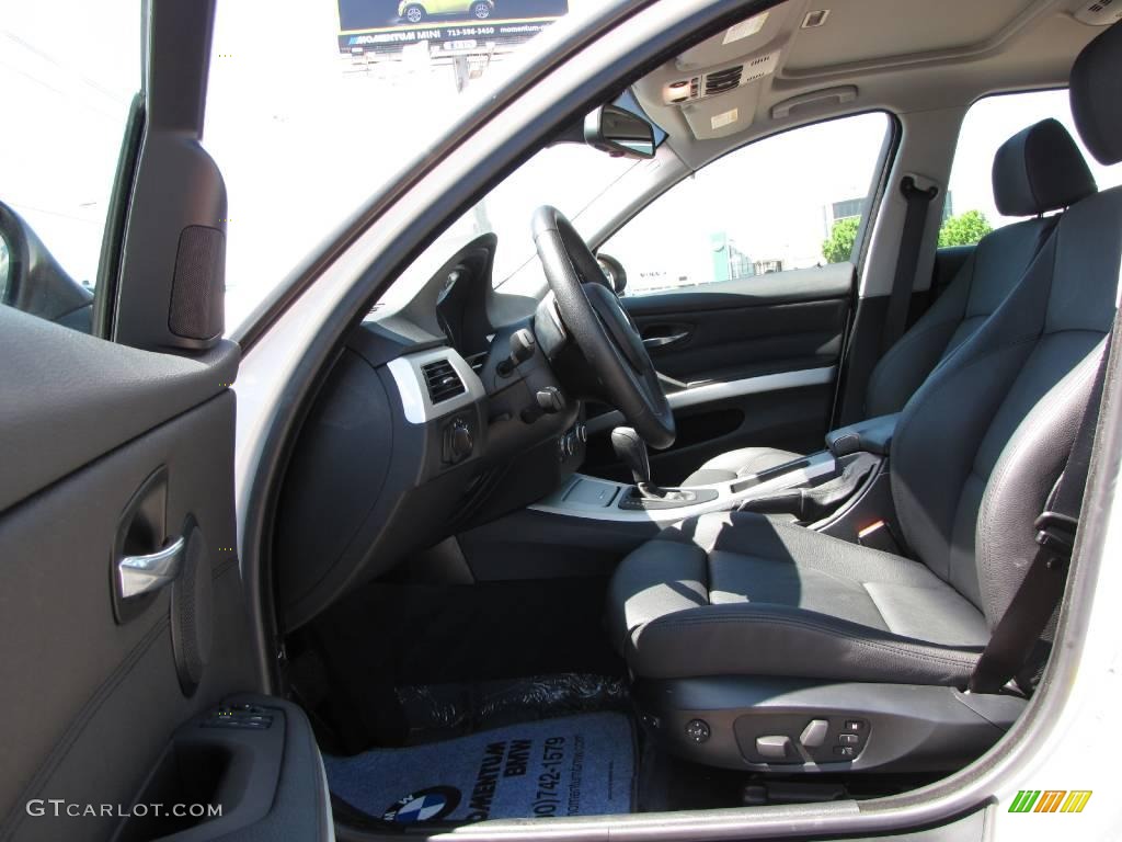 2008 3 Series 328i Sedan - Alpine White / Black photo #17