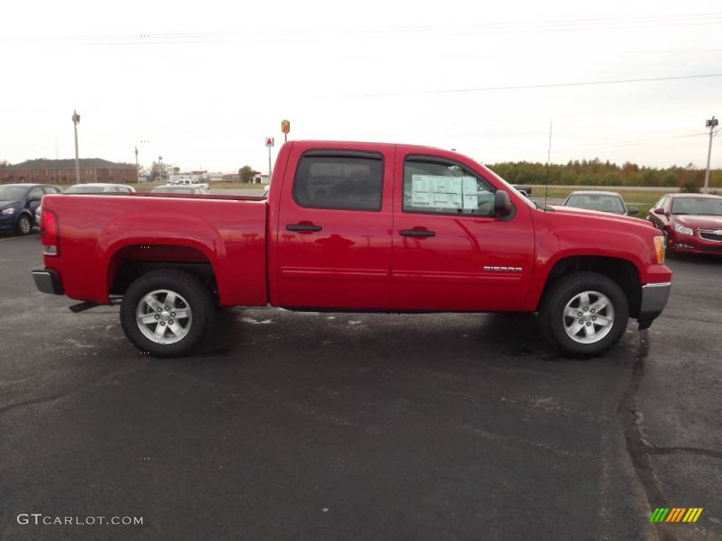 Fire Red 2013 GMC Sierra 1500 SLE Crew Cab Exterior Photo #72923812