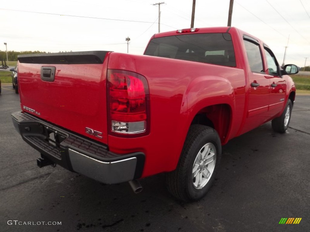 Fire Red 2013 GMC Sierra 1500 SLE Crew Cab Exterior Photo #72923830