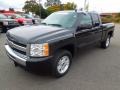 2010 Black Granite Metallic Chevrolet Silverado 1500 LT Extended Cab 4x4  photo #2