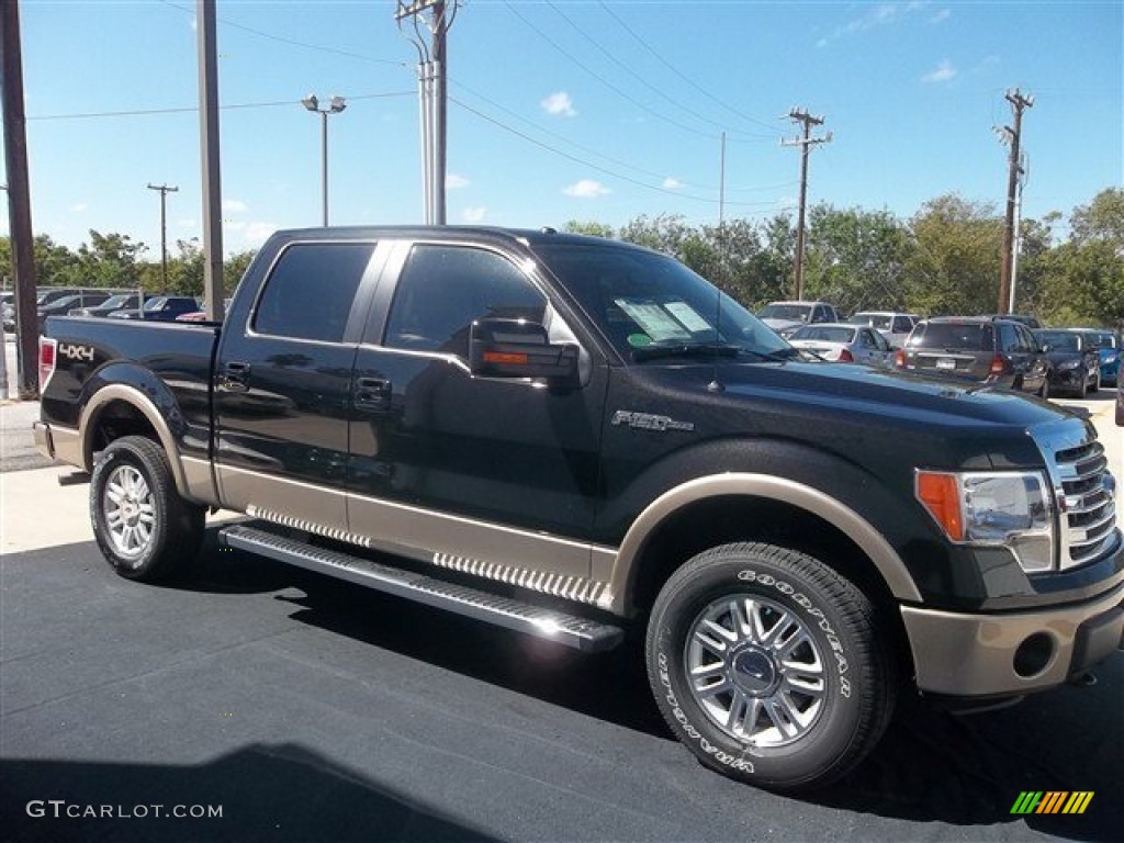 2013 F150 XLT SuperCrew - Ruby Red Metallic / Adobe photo #82