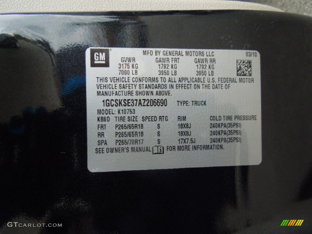 2010 Silverado 1500 LT Extended Cab 4x4 - Black Granite Metallic / Light Titanium/Ebony photo #11