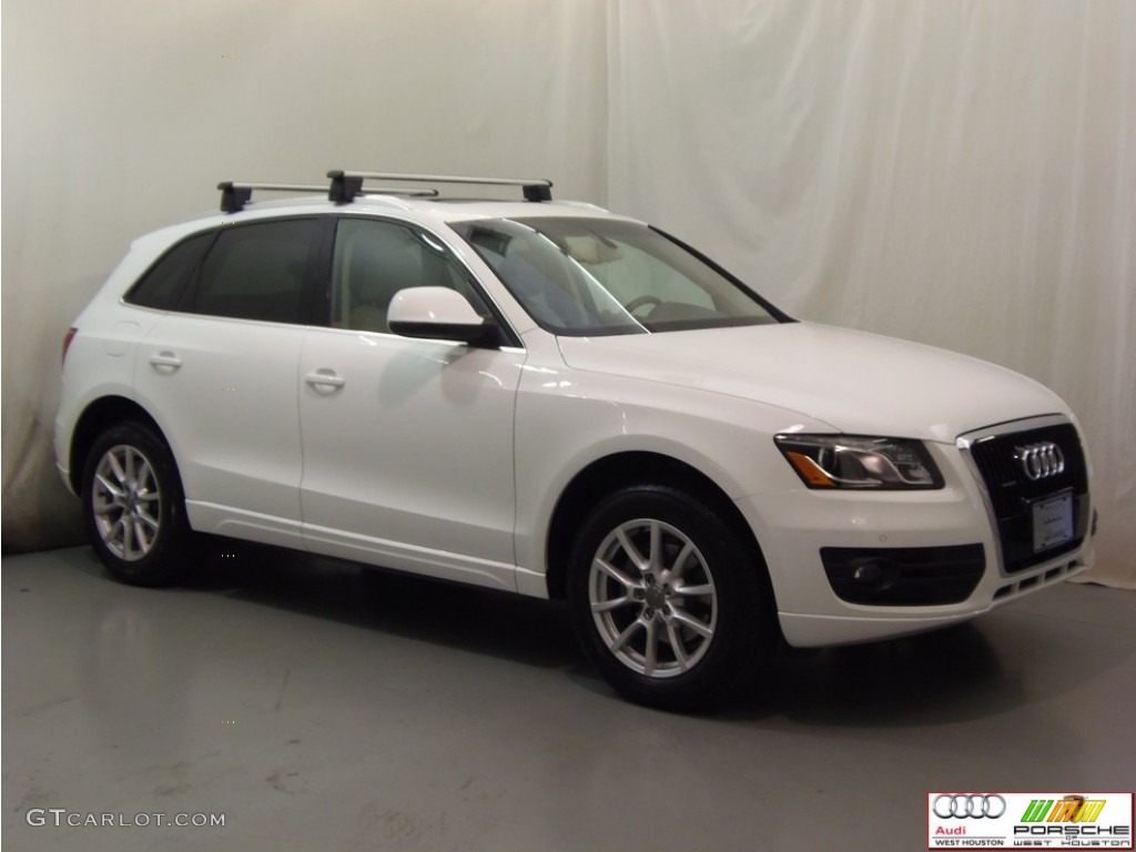 2009 Q5 3.2 Premium quattro - Ibis White / Cardamom Beige photo #3