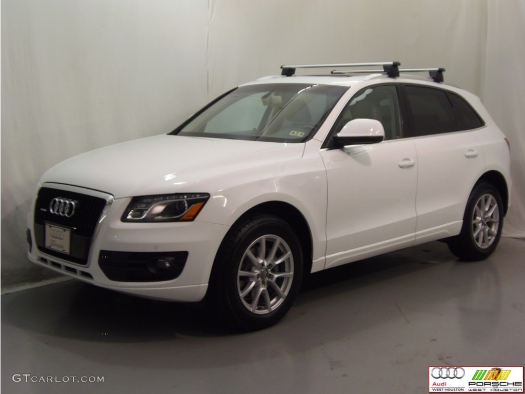 2009 Q5 3.2 Premium quattro - Ibis White / Cardamom Beige photo #4
