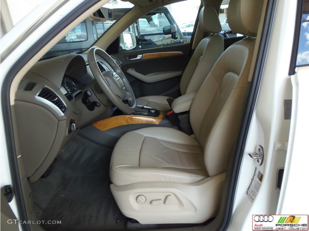 2009 Q5 3.2 Premium quattro - Ibis White / Cardamom Beige photo #7
