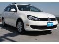 Candy White - Jetta TDI SportWagen Photo No. 1