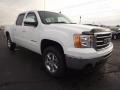 Summit White 2013 GMC Sierra 1500 SLT Crew Cab 4x4 Exterior