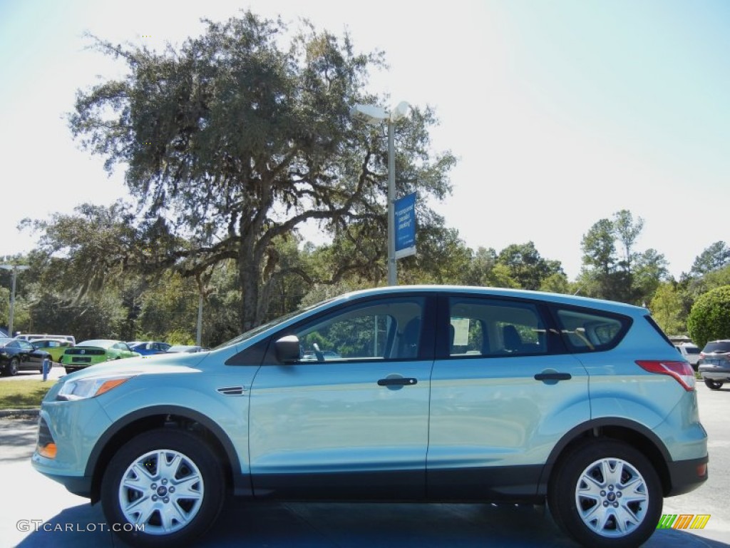 2013 Escape S - Frosted Glass Metallic / Charcoal Black photo #2