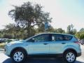 2013 Frosted Glass Metallic Ford Escape S  photo #2
