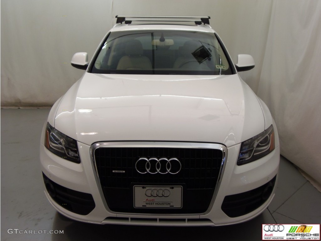 2009 Q5 3.2 Premium quattro - Ibis White / Cardamom Beige photo #21
