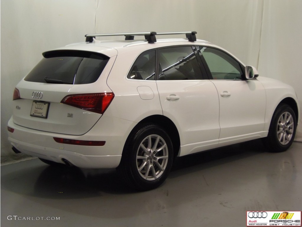 2009 Q5 3.2 Premium quattro - Ibis White / Cardamom Beige photo #24